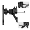 Tech-Protect MM15W-V6 magnetyczny uchwyt samochodowy MagSafe stabilny na kratkę nawiewu z ładowarką bezprzewodową 15W, czarny