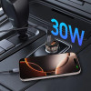 Tech-Protect CC01 2-portowa ładowarka samochodowa USB-A / USB-C, PD 30W / QC 3.0, czarna
