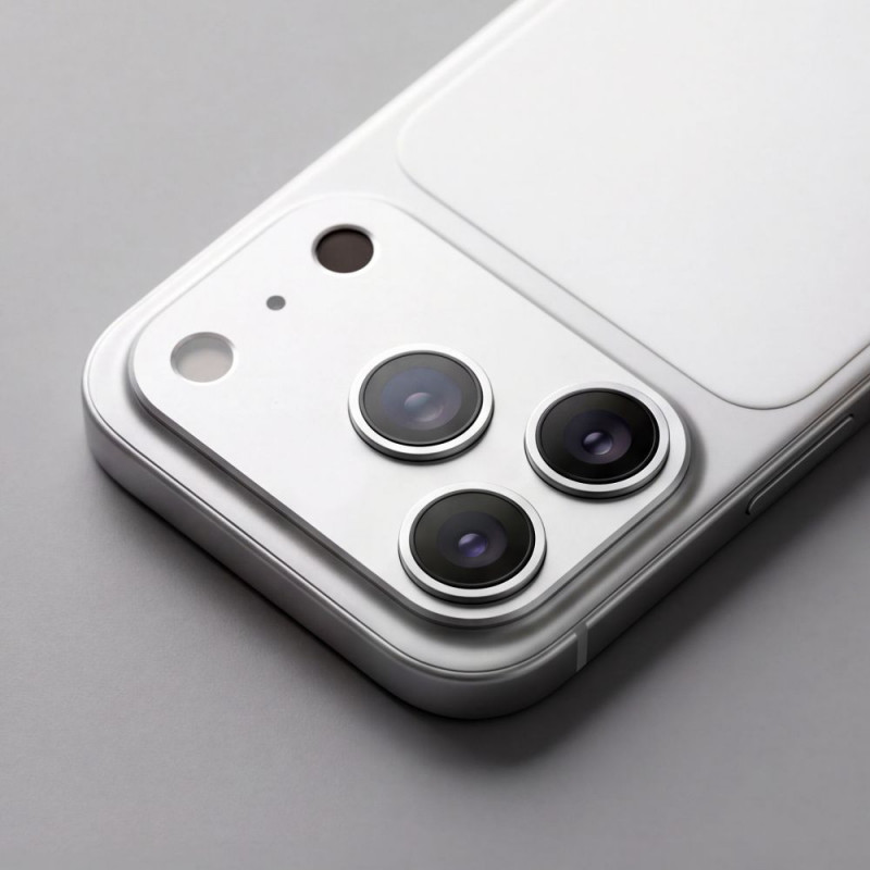 Tech-Protect Camfull Fit+ Apple iPhone 18 Pro Max osłona obiektywu aparatu, srebrna