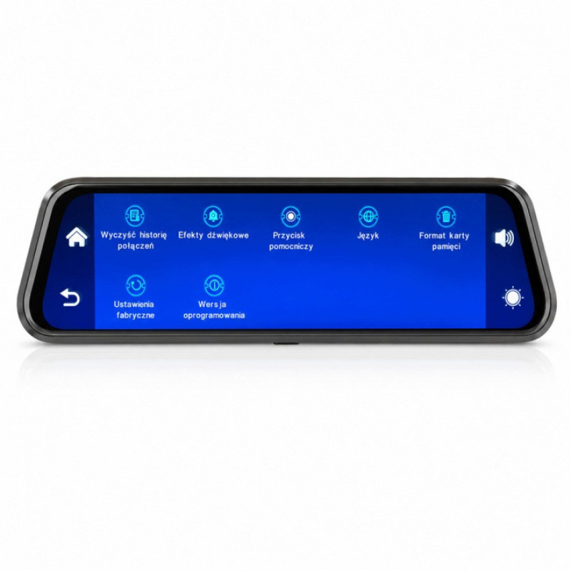 ORLLO Autoplay PRO 4K wideorejestrator samochodowy przód i tył, GPS, Wi-Fi