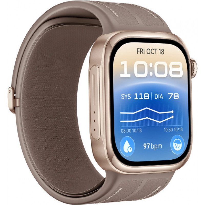 Huawei Watch D3 (Riva-B19) smartwatch, 46 mm, złoty/biały