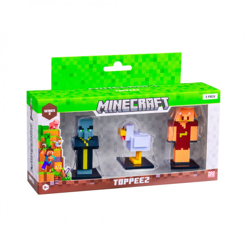 P.m.i. Kids World Minecraft S2 Figurki - zestaw 3 sztuk (asortyment)