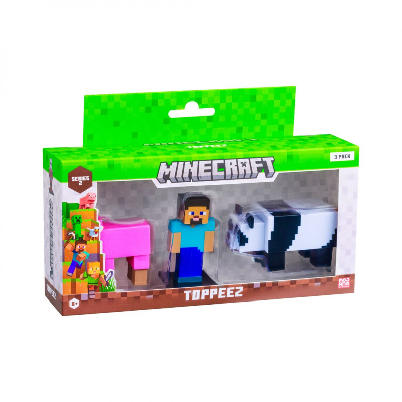 P.m.i. Kids World Minecraft S2 Figurki - zestaw 3 sztuk (asortyment)