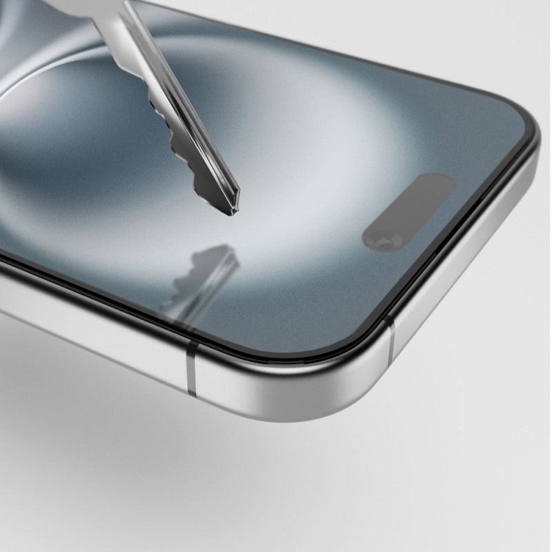 PURO Frame szkło hartowane z ramką do iPhone 16 Plus