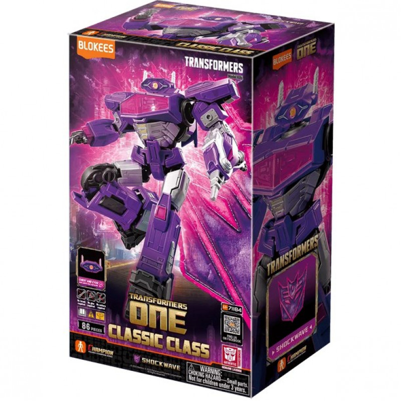 Blokees Transformers One Classic Class 18 Shockwave Figurka kolekcjonerska 71184
