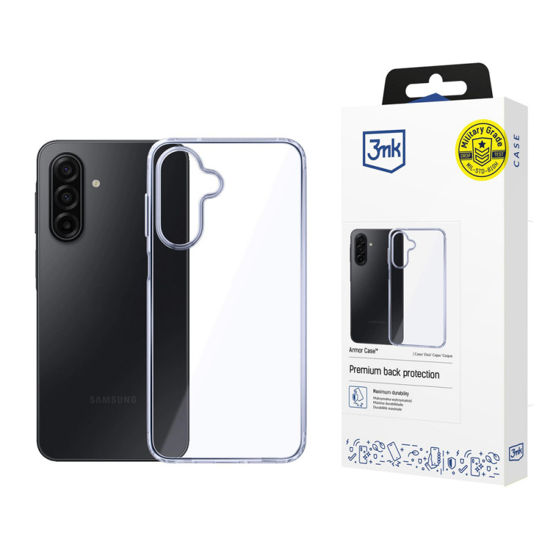 3MK Armor Etui Samsung Galaxy A17 5G / 4G, przezroczyste