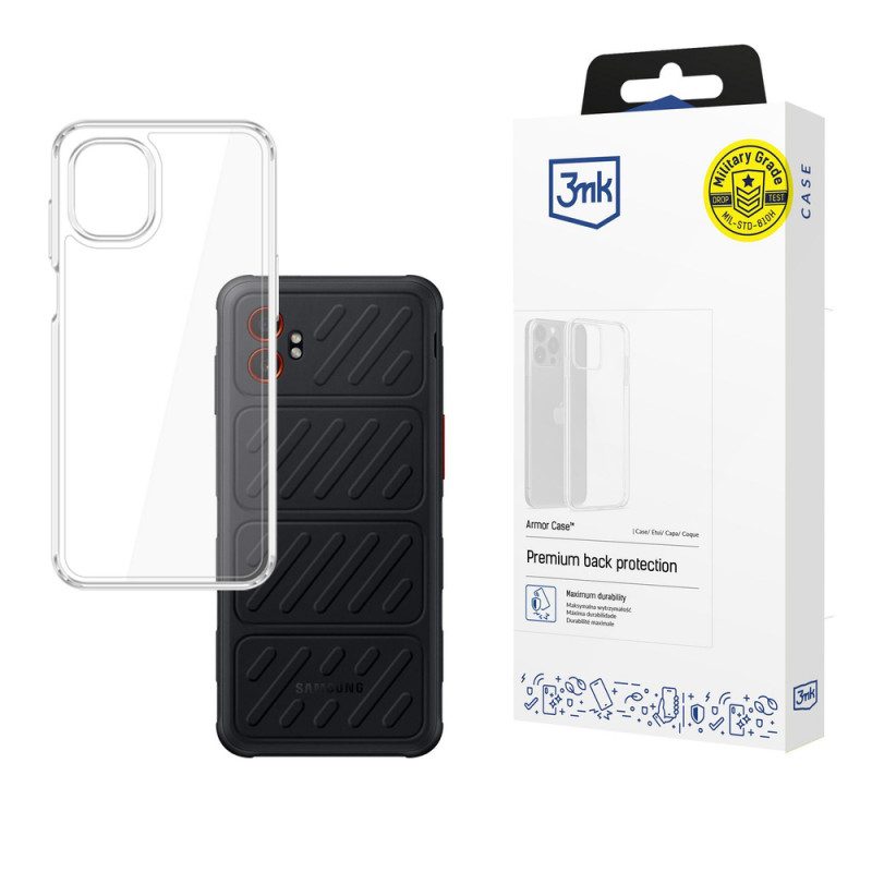 Etui 3MK Armor Samsung Galaxy XCover 7 Pro, przezroczyste
