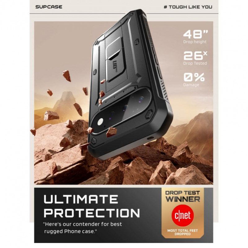 Supcase Unicorn Beetle Pro etui do Google Pixel 11 Pro, czarne