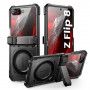 Supcase Unicorn Beetle Grip Mag MagSafe etui na Samsung Galaxy Z Flip 8, czarne