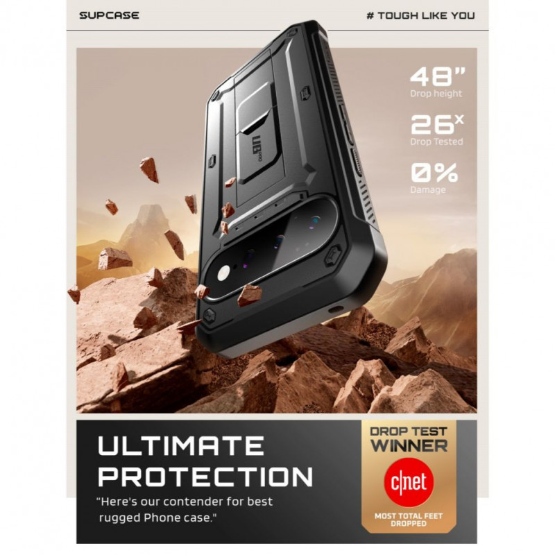Supcase Unicorn Beetle Pro Etui do Google Pixel 11 Pro XL, czarne