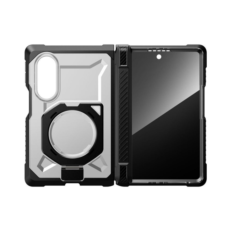 Supcase UB Grip Mag MagSafe Privacy etui ze szkłem do Samsung Galaxy Z Fold 8, czarny