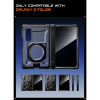 Supcase UB Grip Mag MagSafe Privacy etui ze szkłem do Samsung Galaxy Z Fold 8, czarny