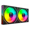 Tacens Mars Gaming MF3DPROX2 wentylatory obudowy 12 cm, ARGB, czarne, 2 szt.