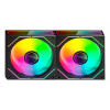 Tacens Mars Gaming MF3DPROX2 wentylatory obudowy 12 cm, ARGB, czarne, 2 szt.
