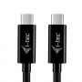 i-tec kabel ładujący USB-C, 1,8 m, USB Power Delivery do 100 W, czarny
