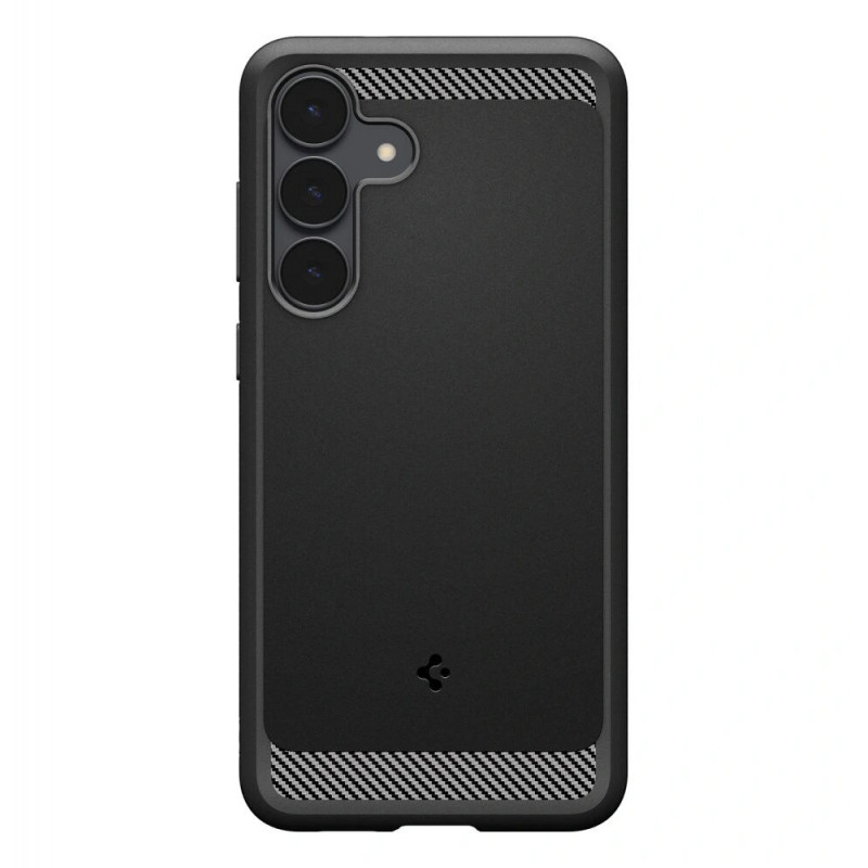 Spigen Rugged Armor Etui do Samsung Galaxy S25 FE, matowa czerń