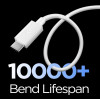 Spigen EB6015AC Essential kabel USB-C 60W 150 cm, biały