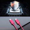 Spigen EB6010CC Essential kabel USB-C na USB-C 60W 100 cm, różowy