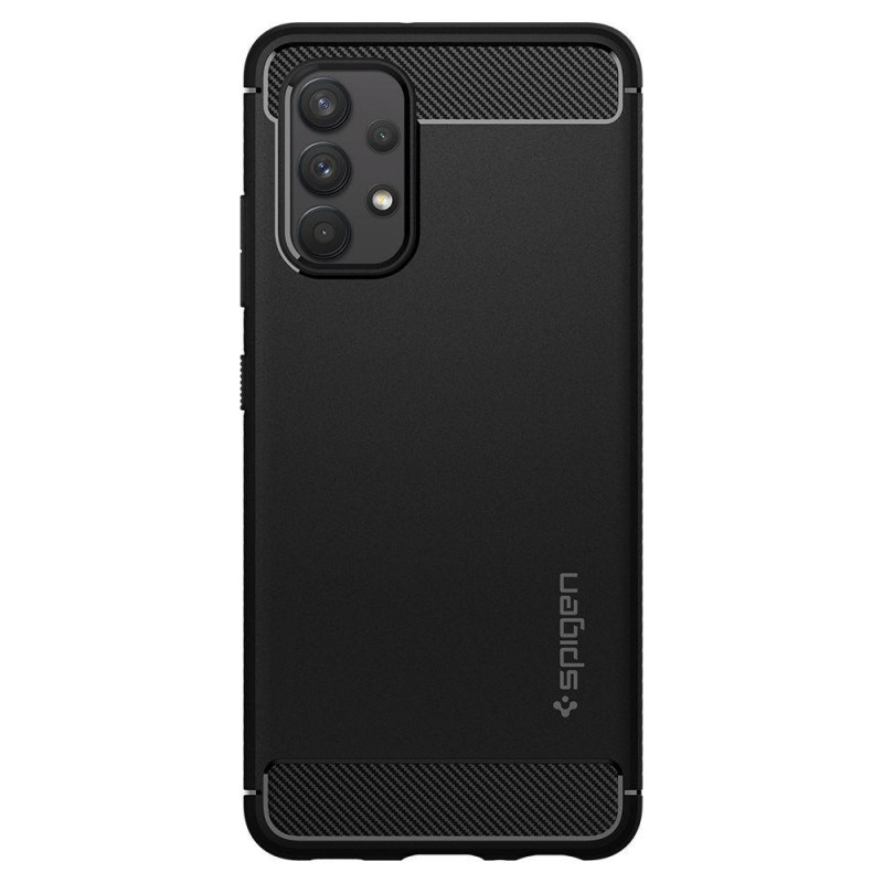 Spigen Rugged Armor etui ochronne do Samsung Galaxy A52 / A52s, matowa czerń