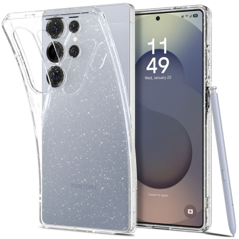Spigen Liquid Crystal etui dla Samsung Galaxy S25 Ultra, Glitter Crystal