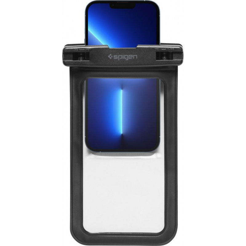 Spigen A601 Aqua Shield uniwersalne wodoszczelne etui, czarne