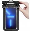 Spigen A601 Aqua Shield uniwersalne wodoszczelne etui, czarne