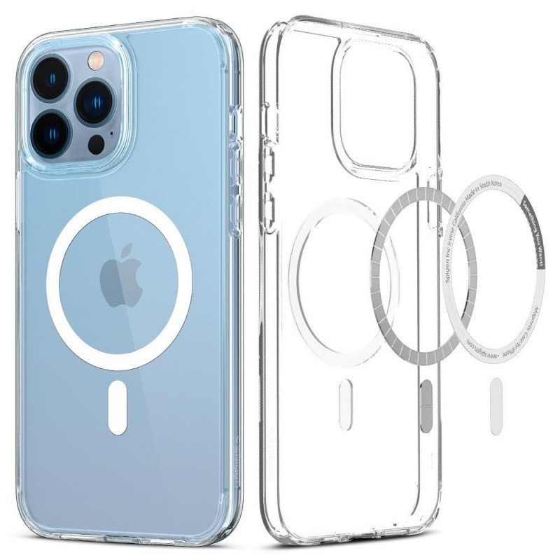 Spigen Ultra Hybrid Mag MagSafe etui Apple iPhone 13 Pro, białe