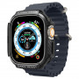 Spigen Rugged Armor etui na Apple Watch Ultra 49 mm, czarne matowe