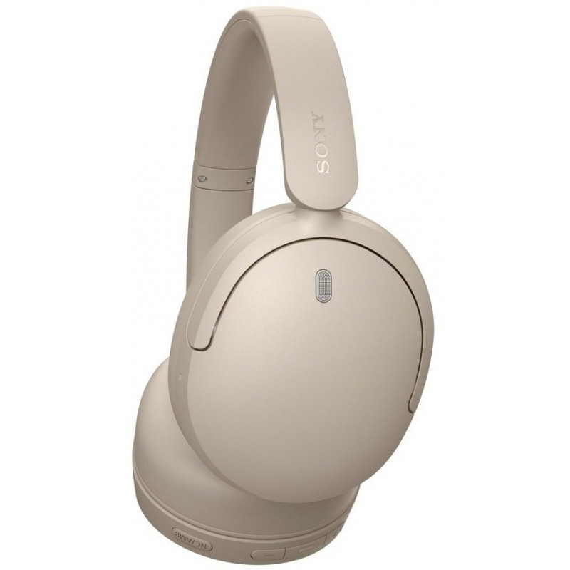 Sony WH-CH730N słuchawki nauszne Bluetooth z mikrofonem, beżowe