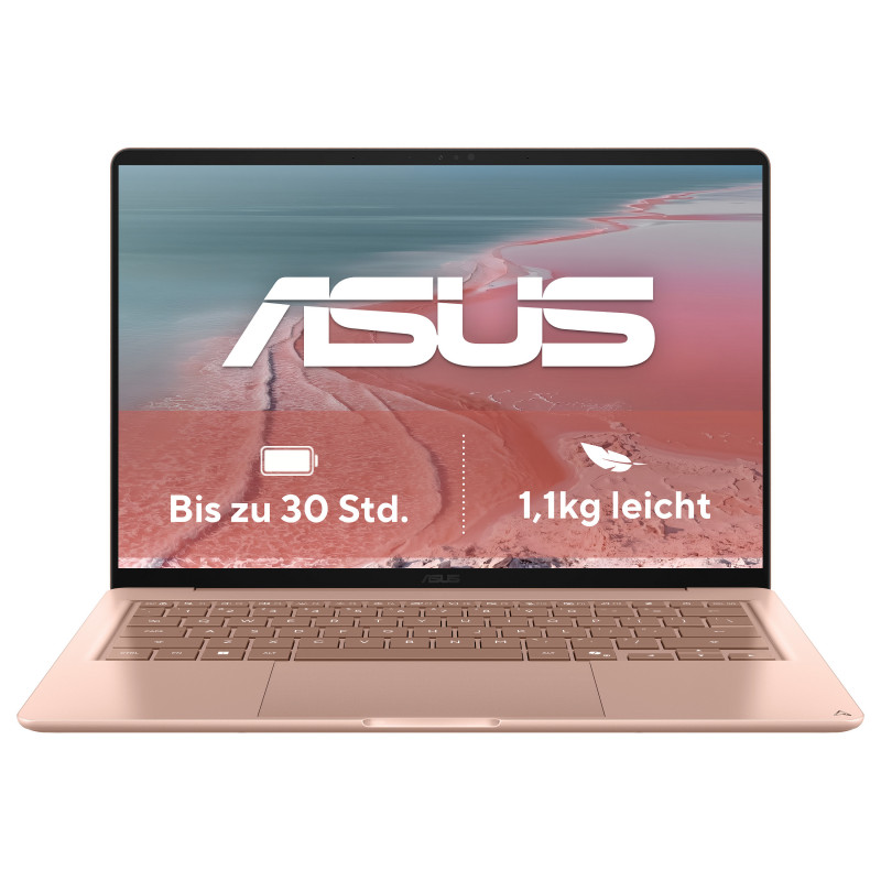 ASUS Zenbook 14 UX3480QA-U1023W laptop, 14" WUXGA, Snapdragon X1-26-100, 16 GB RAM, 512 GB SSD, Windows 11 Home