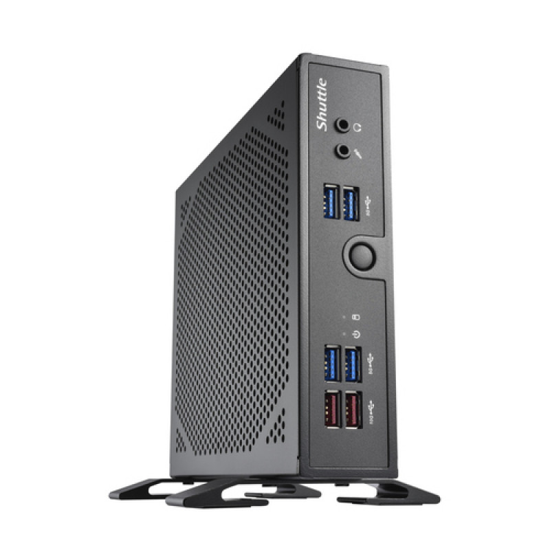 Shuttle DS50U barebone mini PC, Celeron 7305, 8 GB DDR5 RAM, czarny