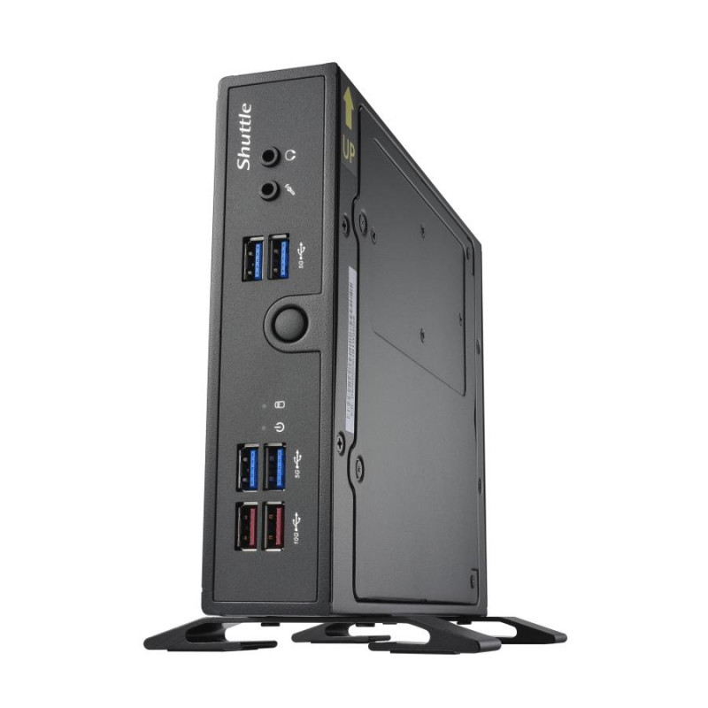 Shuttle DS50U barebone mini PC, Celeron 7305, 8 GB DDR5 RAM, czarny