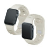 3mk silikonowy pasek do Apple Watch 42/44/45/49 mm, beżowy
