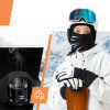 Qunature 13230023010 kominiarka narciarska na rower i motocykl, rozmiar M, czarna