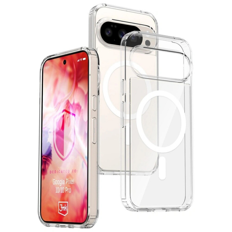 3MK Armor MagCase Google Pixel 10 / Pixel 10 Pro, transparentny