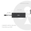 Club 3D CSV-2556 koncentrator USB-C 12 w 1, 3x HDMI/3x USB-C/USB/LAN, 8K30Hz, PD 140W