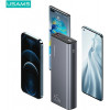 Power bank USAMS PB59 US-CD165 30000 mAh, 65 W, 2x QC3.0 + PD, czarny, z kablem USB-C do USB-C