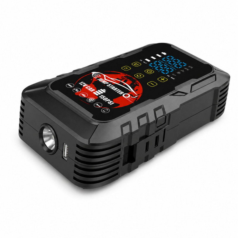 Extralink MaxJump 9 Xtreme 2-w-1 rozrusznik i kompresor, 8000 mAh