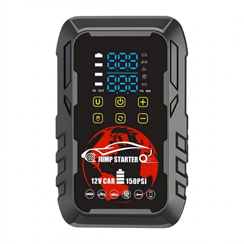 Extralink MaxJump 9 Xtreme 2-w-1 rozrusznik i kompresor, 8000 mAh