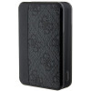 Guess GUPB10DP4GEGK Power Bank 10000 mAh, 18 W, 4G Leather Metal Logo, czarny