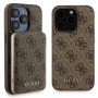 Guess GUBPM5P15X4GEMGW Etui twarde na Apple iPhone 15 Pro Max + power bank MagSafe 5000 mAh, 4G Metal Logo, brązowy