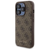 Guess GUBPM5P15X4GEMGW Etui twarde na Apple iPhone 15 Pro Max + power bank MagSafe 5000 mAh, 4G Metal Logo, brązowy