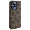 Guess GUBPM5P15X4GEMGW Etui twarde na Apple iPhone 15 Pro Max + power bank MagSafe 5000 mAh, 4G Metal Logo, brązowy