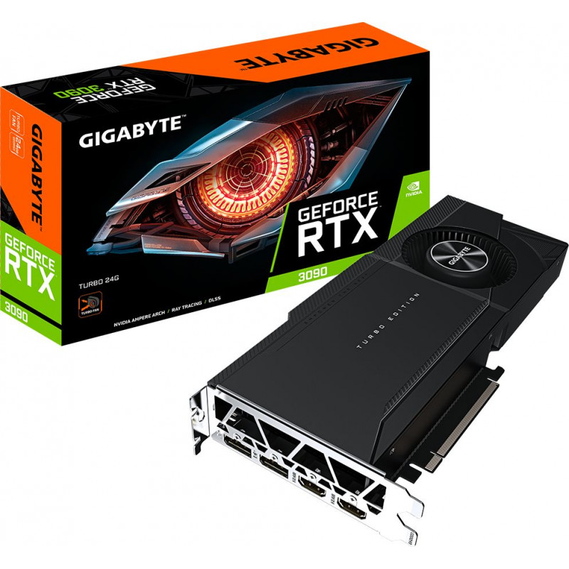 Gigabyte GeForce RTX 3090 Turbo 24G karta graficzna, 24 GB, GV-N3090TURBO-24GD