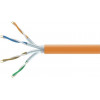 Equip 404553 Kabel instalacyjny zbiorczy Cat7 S/FTP, 1000 m, bezhalogenowy (LSZH), pomarańczowy
