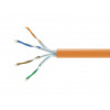 Equip 404553 Kabel instalacyjny zbiorczy Cat7 S/FTP, 1000 m, bezhalogenowy (LSZH), pomarańczowy