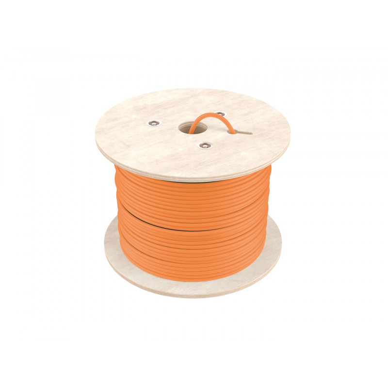 Equip 404553 Kabel instalacyjny zbiorczy Cat7 S/FTP, 1000 m, bezhalogenowy (LSZH), pomarańczowy