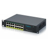 DIGITUS DN-95334 10 Gigabit 16-portowy niezarządzany switch PoE+ (120 W)