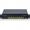 DIGITUS DN-95333 10 Gigabit 8-portowy niezarządzalny switch PoE+ (80 W)