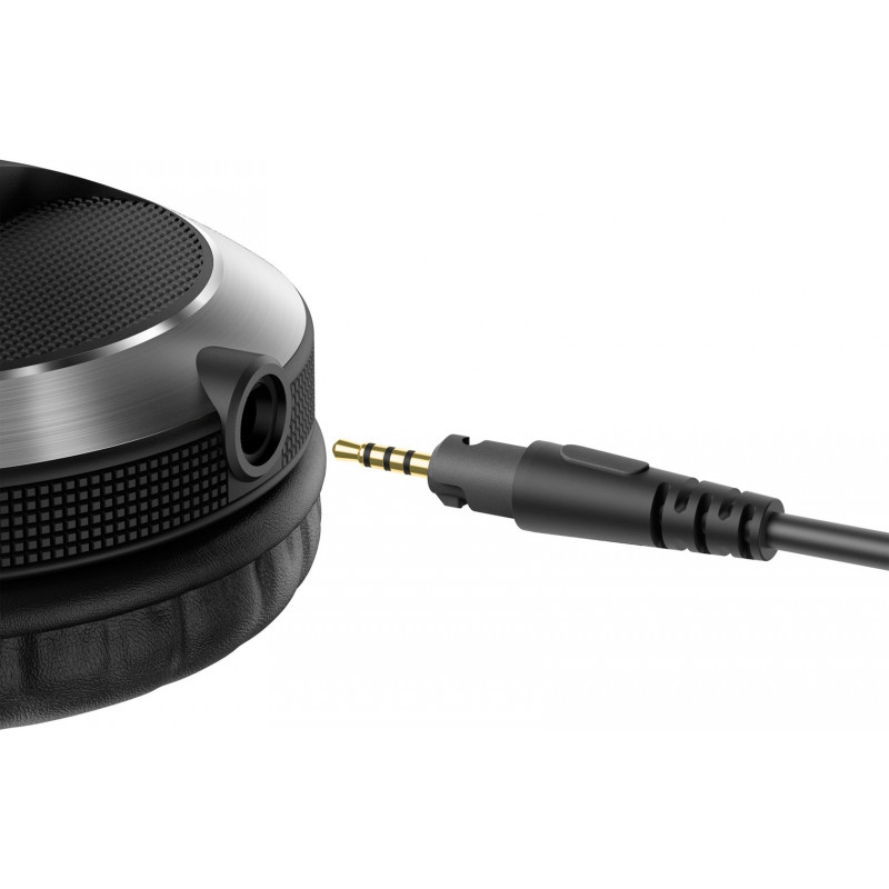 Pioneer DJ HDJ-X7 Przewodowe słuchawki sceniczne/studyjne, czarne